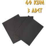 Kupa Su Zımparası A60 Kum - 3 Adet