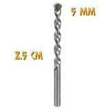 Kupa Tyson Beton-Duvar Delici Elmas Matkap Ucu - 5 mm. - 8.5 cm. - 2 Adet