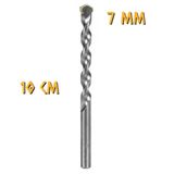 Kupa Tyson Beton-Duvar Delici Elmas Matkap Ucu - 7 mm. - 10 cm. - 2 Adet