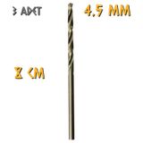 Kupa Tyson Metal Ahşap Delici HSS Matkap Ucu 4.5 mm. - 3 Adet