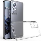 Kupa Xiaomi Mi 12T Kılıf Kamera Korumalı Şeffaf Pürüzsüz Şık Görünüm Parlak Ultra Ince Silikon Kapa - Renkli