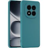 Kupa Xiaomi Redmi Note 15 Pro Uyumlu Kılıf Kamera Korumalı Içi Kadife Leke Tutmaz Lansman Kapak - Koyu Yeşil