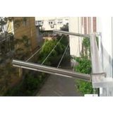 Küpeşte Alüminyum Balkon Çamaşırlık Kurutmalık (80 * 30)
