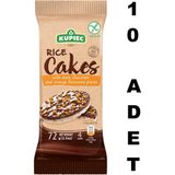 Kupiec 10 Adet Bitter Çikolatalı ve Portakal Parçacıklı Pirinç Patlağı 72 gr - 720 gr