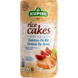 Kupiec Deniz Tuzlu Pirinç Patlağı Vegan ve Glutensiz 120 g Kahverengi Pirinç ile Sağlıklı Atıştırmalık - 120 gr