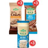 Kupiec Pirinç Patlağı 9’lu Karma Set (3 Farklı Çeşit x 3 Adet) - 120 gr