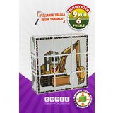KÜPSS Çalışkan Araçlar Manyetik Küp Puzzle - 6 Farklı Yapboz