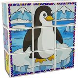 Küpss Deniz Hayvanları Manyetik Yapboz (9 Mıknatıslı Küp 6 Puzzle)