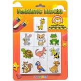 KÜPSS Efe'nin Hayvanat Bahçesi Seri-1 / Manyetik Blok- Magnet 20 Hayvan Figürü