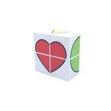 KÜPSS Manyetik Puzzle Şekiller Geometrik Şekiller Yapboz - 4 Manyetik Rubik Küp 6 Renkli Şekil Puzzle