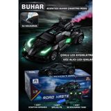 KUQILE Road Master Egzozdan Buhar Çıkartan Uzaktan Kumandalı Yarış Arabası (SİYAH)
