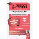 Kuram Kitap MÜESSİR Borçlar Hukuku Soru Bankası