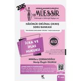 Kuram Kitap Müessir Icra ve Iflas Hukuku Soru Bankası