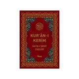 KUR'AN-I KERIM HATM-I ŞERIF CÜZLERI (ORTA BOY, KUTULU) - GENEL