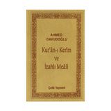 Kur’an-ı Kerim ve İzahlı Meali Ciltli - Ahmet Davudoğlu