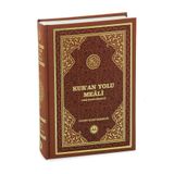 Kuran Yolu - Diyanet Tefsirli Türkçe Mealli Kuranı Kerim Ciltli - Orta Boy