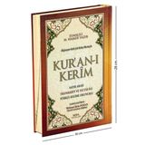 Kuranı Kerim Satır Arası Transkript Ve Tecvid İle Türkçe Kelime Okunuşlu - Kelime Meal - Rahle Boy