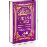 Kuranı Kerim ve Satır Arası Kelime Kelime Türkçe Okunuşlu ve Meali - 5 Özellikli - Rahle Boy - Yok