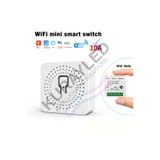Kurayled 1 Kanal 16A Wi-Fi Akıllı Röle | Tuya & Smart Life | Telefon Kontrollü Uzaktan Röle | Akıllı Ev Modülü