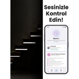 Kuraysoft Luxlight Ultra Akıllı Merdiven Aydınlatma - Sensörlü & Mobil Uygulama Kontrollü (2-29 Basamak) - 25 Basamak