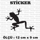 Kurbaga Tuning 2 Adet Sticker - Araba Motosiklet Kask Buzdolabi Cam Otomobil Atv Laptop Tablet Duvar Stickeri