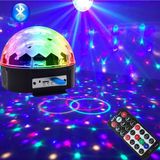 Küre Disko Topu Müzik Çalar Renkli Lazer Işıklı Bluetooth (4887) - 1