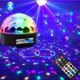 Küre Disko Topu Müzik Çalar Renkli Lazer Işıklı Bluetooth (5250)
