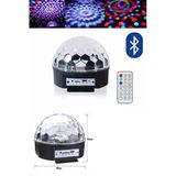 Küre Disko Topu Müzik Çalar Renkli Lazer Işıklı Bluetooth Disko Parti Işığı Kumandalı Mir74662148