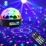 Küre Disko Topu Müzik Çalar Renkli Lazer Işıklı Bluetooth Go53/00382