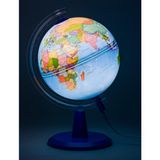 Küre Işıklı Siyasi Grafik Standlı 20 cm 48213