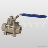 Küresel Vana Pasl 3 PRÇ.PN63 21/2'' V-3t 304