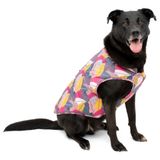 Kurgo Loft köpek ceketi, köpek için ters çevrilebilir kışlık mont, reflektör, koşum takımı, su geçirmez, küçük, orta boy büyük evcil hayvanlar için (sonbahar festivali, L)