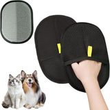 Kürk Mıknatıslı Tüy Temizleme Eldiveni 2’Li Paket – Kedi Ve Köpekler İçin Parmaksız Evcil Hayvan Tüyü Çıkarıcı Eldiven – Kıyafet, Kanepe, Halı Ve Araba Koltuğundan Tüyleri Kolayca Temizler