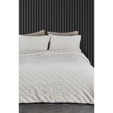 Kürk Yatak Örtüsü Yorgan Uyku Seti Tek Kişilik Çarşaflı Peluş Yumuşak Dolgulu Rody 3 Parça Beyaz - Renkli - 100 x 100 cm