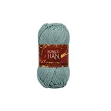 Kürkçü Han Cotton Comfort 100gr Pamuklu Makrome Punch Amigurumi Örgü İpi - Çağla Yeşili