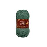 Kürkçü Han Cotton Comfort 100gr Pamuklu Makrome Punch Amigurumi Örgü İpi - Çam Yeşili