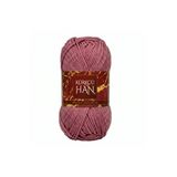 Kürkçü Han Cotton Comfort 100gr Pamuklu Makrome Punch Amigurumi Örgü İpi - Gül Kurusu