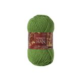 Kürkçü Han Dekor İpi Açık Yeşil 100g 100m Akrilik İp | Punch, Çanta, Sepet, Dekor ve Amigurumi İçin Örgü İpi