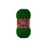 Kürkçü Han Dekor İpi Yeşil 100g 100m Akrilik İp | Punch, Çanta, Sepet, Dekor ve Amigurumi İçin Örgü İpi