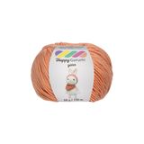 Kürkçü Han Happy Gurumi Soft Cotton Punch & Amigurumi İpi – 50 g (130 m) Yumuşak, Tüylenmez - Şeftali