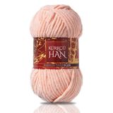 Kürkçü Han Kadife İp 50 gr%100 Polyester Microfiber Çok Kalın Kadife Örgü İpi – Amigurumi, Battaniye, Yastık ve Ev Dekorasyon Projeleri İçin (Yavruağzı)