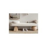 KURLUDESİGN Kurlu mobilya bench puf
