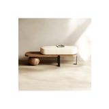 KURLUMOBİLYA Kahverengi Bench Puf (ÜRÜN BOYUTLARI GÖRSELLERDE MEVCUT) 80 Cm