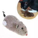 Kurmalı Kedi Eğitim Oyuncağı Tüylü Peluş Fare Yakalama İnteraktif Sevimli Eğlenceli Oyuncak (5250)