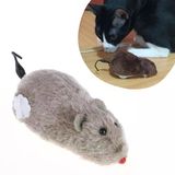 Kurmalı Kedi Eğitim Oyuncağı Tüylü Peluş Fare Yakalama İnteraktif Sevimli Eğlenceli Oyuncak (5433)