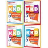 Kurmay 2027 5. Sınıf Matematik + Türkçe + Fen Bilimleri + Sosyal Bilgiler Haftalık Kazanım Kavrama Denemeleri Seti 4 Kitap Maarif Model