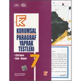Kurmay 7. Sınıf Kurumsal Paragraf Yaprak Test