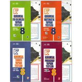 Kurmay 8. Sınıf Fen B.+Matematik+Türkçe+Paragraf Kurumsal Yaprak Testleri (4 Kitap)
