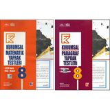 Kurmay 8.Sınıf Kurumsal Matematik Yaprak Test +Kurmay Paragraf Yaprak Test (2 Kitap)