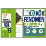 Kurmay 8. Sınıf Kurumsal Yaprak Test+Fenomen Kök Fen Bilimleri (2 Kitap)